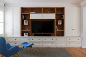 Custom built entertainment unit